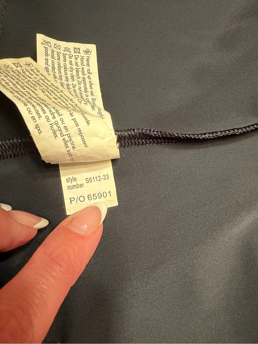 Seafolly say offer zip